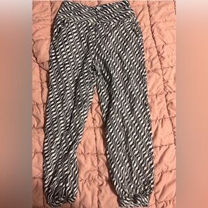 Anthropology Harlem size 0 linen jogger pants